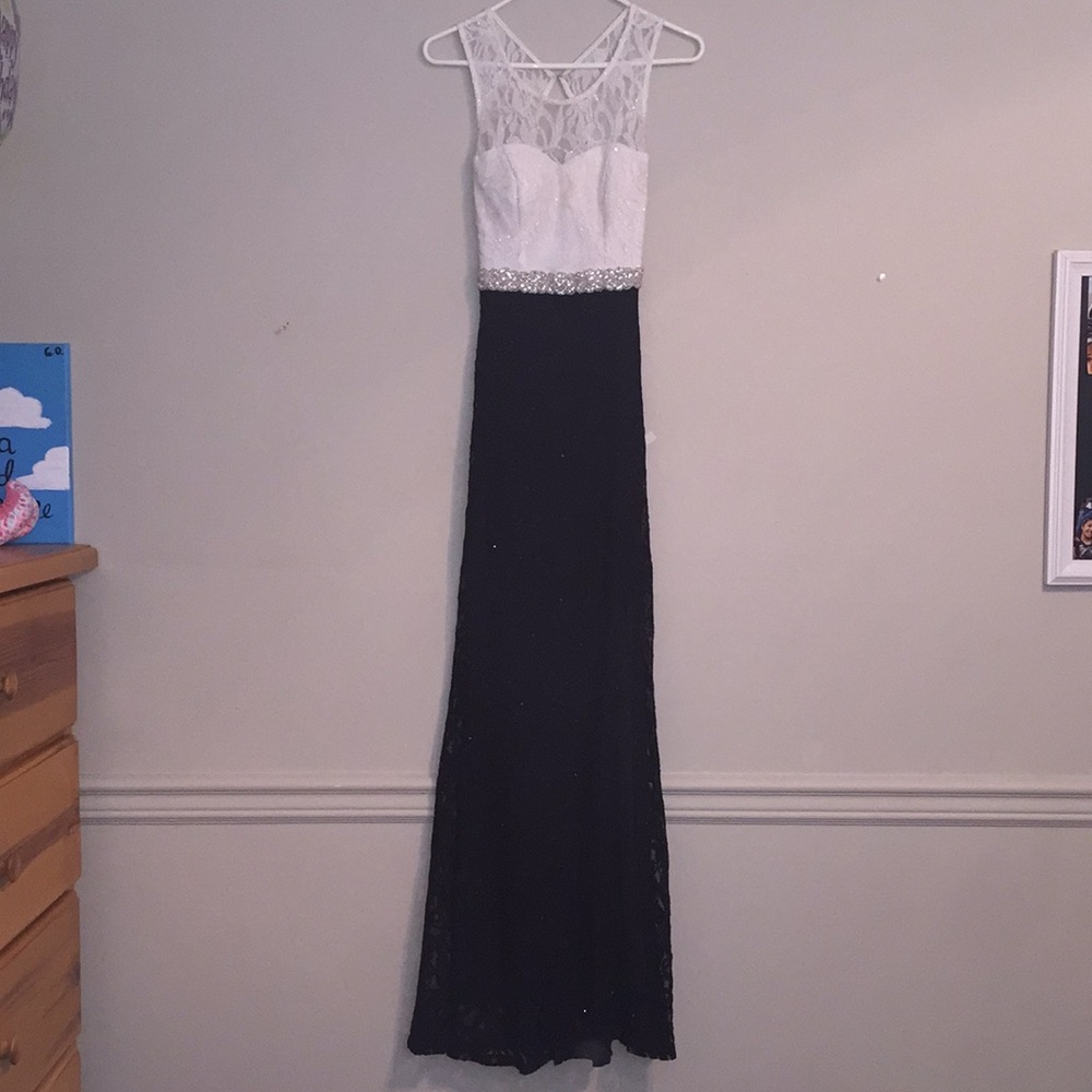 Black and White Dress